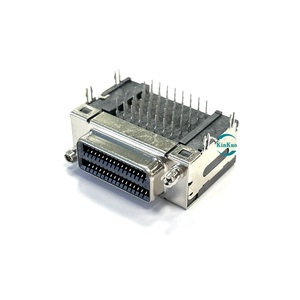 Connecteur femelle <span class=keywords><strong>Delande</strong></span> 64 broches à 90 degrés, connecteur <span class=keywords><strong>Delande</strong></span> femelle 64 broches pour PCB - Product Image 2