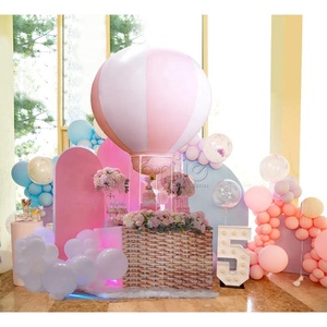 Princesse babyshower décoration de fête <span class=keywords><strong>montgolfière</strong></span> géante en PVC étanche à l'air - Product Image 1