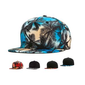 Bán Buôn Tùy Chỉnh 5 Bảng Điều Chỉnh <span class=keywords><strong>Trucker</strong></span> Cap 3D Nhiệt In Ấn Cây Dừa Mô Hình Snapback <span class=keywords><strong>Hat</strong></span> Cap - Product Image 1