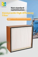 GUANLIN Ulpa U17 Industrial H13 H14 HEPA Filter Udara Filter Karbon Aktif Panel 24x48 Konstruksi Baru Tahan Lama Garansi 1 Tahun