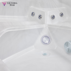 Garten Hot Tub 7 Person Modern Hydromassage Spa Outdoor Hot Tub with LED Lights - Product Image 3