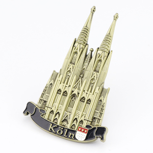 Aimant de réfrigérateur en métal 3D personnalisé en alliage de zinc, souvenir touristique de la <span class=keywords><strong>ville</strong></span> de <span class=keywords><strong>Berlin</strong></span>, <span class=keywords><strong>Allemagne</strong></span> - Product Image 2