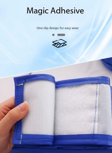 Inmovilizador de hombro y brazo con soporte para lesiones, eslinga de abducción de hombro con almohada y pelota de ejercicio para manguito rotador, luxaciones y fracturas - Product Image 3