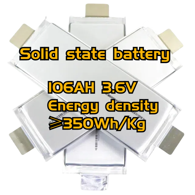 High-Energy 115AH 3.6V Solid State Drone Battery Cell NMC High-Density >350Wh/Kg Solid-State UAV NCM Lithium-Ion Battery