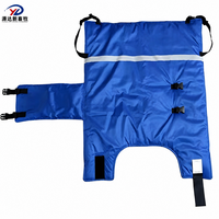 Nouveau gilet de protection abdominal épaissi pour veau, usage agricole, chaud, imperméable, en tissu Oxford, 20 mm, double boucle Velcro, sur mesure, bleu pour