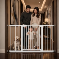 Yxleisure Barrera de Seguridad Extensible Blanca para Mascotas y Bebés, con Montaje por Tensión, para Puertas y Pasillos - Venta al por Mayor B2B