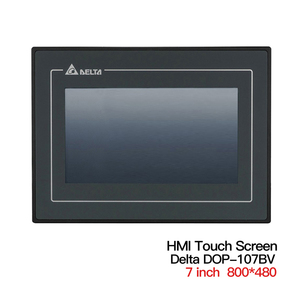 เครื่องผลิตอินเตอร์เฟสผู้นุษย์หน้าจอสัมผัส HMI DOP-107BV Dop107-cv หน้าจอสัมผัสแบบดั้งเดิม - Product Image 2
