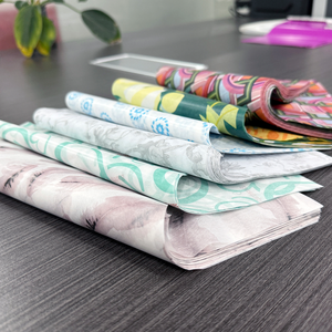 Papier de soie papier d'emballage dégradable respirant résistant à la moisissure résistant à l'humidité impression en petits lots production personnalisée - Product Image 2