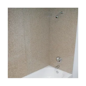 682 Natural Beige Granite shower wall, tub shower surrounding,Granite Tub Surround