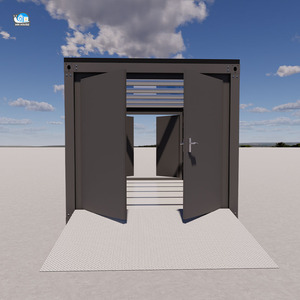 Maison mobile de luxe en conteneur de 20 à 40 pieds pour garage, salle d'outils, avec énergie solaire, maison modulaire préfabriquée en verre - Product Image 2