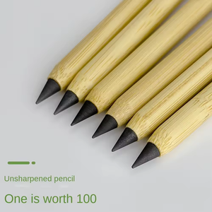 Fornitura di fabbrica all'ingrosso LOGO personalizzato regalo creativo nuovo prodotto senza problemi scritto in legno matita eterna per il <span class=keywords><strong>lavoro</strong></span> di <span class=keywords><strong>disegno</strong></span> - Product Image 4