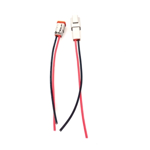 DT 2 Way машинный мужской женский светодиодные косичка жгут проводов Deutsch DT04-2P DT06-2S провод автомобильного жгута проводов - Product Image 2