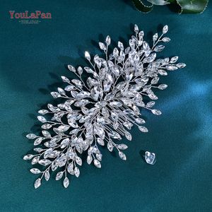 YouLaPan Ornements scintillants en strass Peignes et coiffures pour femmes Convient aux banquets et aux fêtes HP966 - Product Image 4