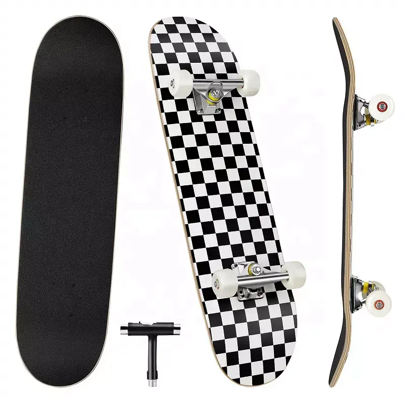 Kkfit Chuyên Nghiệp Bằng Gỗ Trẻ Em Cô Gái Tùy Chỉnh Bánh Xe Trống Patiinetas Longboard Ván Trượt Skate Board Hoàn Chỉnh Cho Người Lớn Chàng Trai