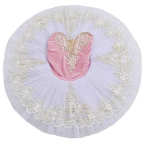 ชุดกระโปรงบัลเล่ต์สีดำสำหรับเด็กผู้หญิงชุดการแสดงแบบมืออาชีพชุดกระโปรงบัลเล่ต์ - Product Image 6