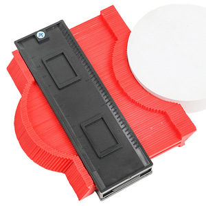Dr. Giant Arc Ruler Profiler 10 Inch Red Outline Mold Multifunctional Measuring Tool For Woodworking Stone Automotive - Product Image 5