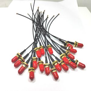 Suministro de fábrica Sma hembra Jack Bulkhead impermeable a U.FL Ufl 1,37mm de longitud 150mm Jumper Cable Assembly Pigtail en Stock ROHS - Product Image 6