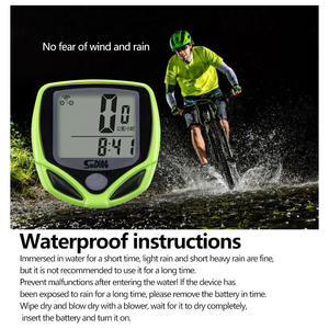 Xe đạp máy tính đi xe đạp không thấm nước có dây đồng hồ đo tốc độ đa chức năng xe đạp leo núi cưỡi thiết bị phụ kiện sd548b - Product Image 4