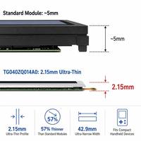 Layar LCD Bar 3,99 inci 400x960 IPS 500 Nits MIPI RGB SPI Dual Mode 40 PIN dengan Lampu Latar LED Terintegrasi untuk Layar Kios Ritel Pintar