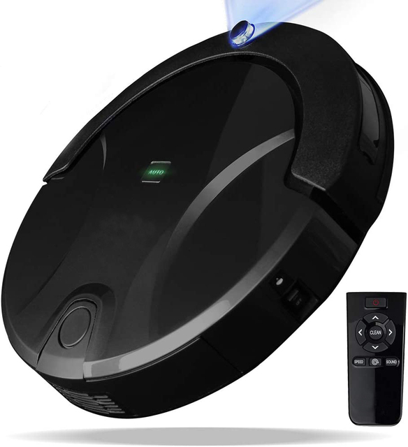 KRV206 Cheap Strong Suction Remote Control Wet Dry Vacuum Cleaner Robot for Carpet
