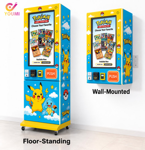 Máquina Expendedora de Tarjetas Coleccionables Pokémon con Pantalla Táctil de 32 Pulgadas, Pago sin Efectivo, Montada en la Pared, con Sistema de Control en la Nube - Product Image 2