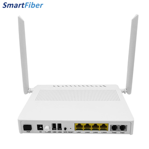Tốc độ cao 1200Mbps Dualband wifi Router không dây onu ONT 2.4G + 5g + 4ge + 2 chậu giá tốt doanh nghiệp Router - Product Image 4