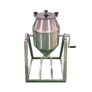 Mezclador de Doble Cono de Acero Inoxidable SUS304 Totalmente Automático para Mezclar Polvo y Gránulos en Grandes Cantidades en las Industrias Alimentaria y Química - Product Image 1