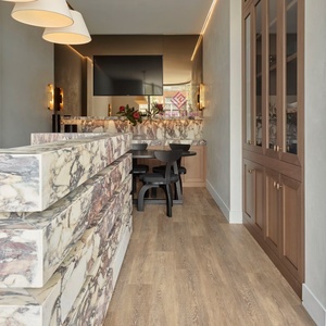 مكتب استقبال فاخر من كالاكاتا كمان رخامي أثاث حديث للردهة الأمامية - Product Image 4