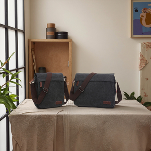 Borsa a tracolla all'ingrosso in tela <span class=keywords><strong>Messenger</strong></span> da donna borsa <span class=keywords><strong>Messenger</strong></span> alla moda da uomo - Product Image 6