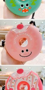 Botella de Agua Creativa para Niños, de Plástico, con Forma de Donut, Diseño de Dibujos Animados, para la Escuela - Product Image 6