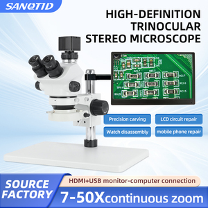 SANQTID TD-750P-2KHU Usb Portable Digital Soldering Phone Motherboard Repair Industrial Trinocular Prices TD-750P-2KHU Mobile Ph - Product Image 5