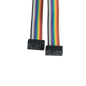 Tùy chỉnh cáp phẳng lắp ráp Cáp 2.54mm Dupont 1.0/1.25/1.5/2.0/3.96mm JST nối IDC phẳng Ribbon cáp để truyền dữ liệu - Product Image 3