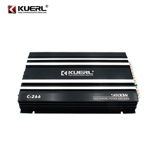 เครื่องขยายเสียงรถยนต์ Kuerl รุ่น C-266 4 แชนแนล กำลังขับ 4x60 วัตต์ อัพเกรดเสียง 12 โวลต์ 20 เฮิรตซ์-20 กิโลเฮิรตซ์ สำหรับรถยนต์ทุกประเภท - Product Image 3