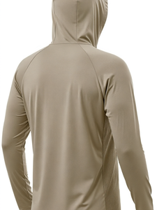 UPF 50+ Windproof Waterproof Hooded Fishing <b>Shirt</b> Long Sleeve <b>Sun</b> Protection Jersey Quick Dry Breathable Outdoor Wear - Product Image 5