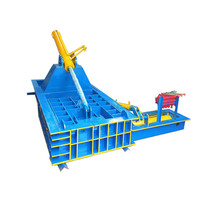 Machine de presse hydraulique horizontale de bidons en aluminium de ferraille de métal