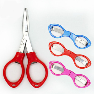 Mini ciseaux pliants en acier inoxydable, coupeur portable multi-usages pour l'artisanat et les voyages - Product Image 2