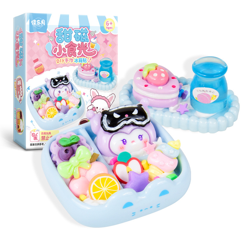 Dulces snacks magnéticos - diseño de zorrito