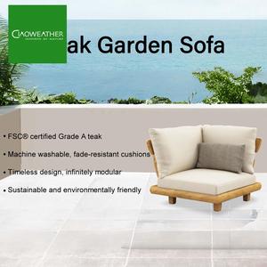 <span class=keywords><strong>Canapé</strong></span> d'extérieur en teck de haute qualité, ensemble de meubles de jardin contemporains de luxe, résistant à l'eau, en bois massif, <span class=keywords><strong>pour</strong></span> villas, hôtels, cours - Product Image 2