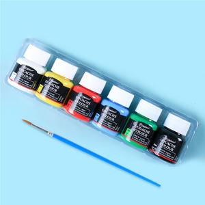 Ensemble de peinture <span class=keywords><strong>gouache</strong></span> Giorgione 6 x 25 ml, couleurs vives, peinture pour affiches, pour étudiants, artistes, usage scolaire, fournitures artistiques professionnelles - Product Image 4