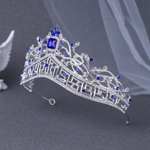 Offre Spéciale <span class=keywords><strong>pas</strong></span> <span class=keywords><strong>cher</strong></span> cheveux accessoires Pageant princesse <span class=keywords><strong>diadème</strong></span> fête <span class=keywords><strong>mariage</strong></span> mariée couronne coiffure strass couronne diadèmes - Product Image 4