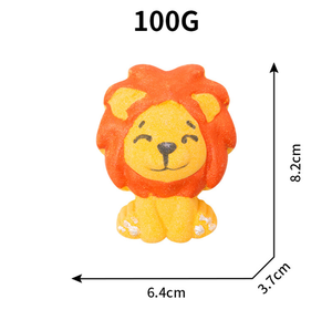 Bombes de bain bio 100% naturelles, vegan, parfumées aux fleurs, multicolores, grandes, individuelles, mignonnes, de luxe, marque privée, 80G/100G, pour hommes - Product Image 3