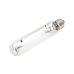 Prix usine Tube droit Vapeur de sodium Ampoules 150w E40 Hps Haute Pression Réverbère Sodium Lampe