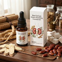 Minyak Esensial Herbal Botani Premium Roll-on dengan Ekstrak Astragalus Poria Perawatan Kesehatan Alami Produsen Label Pribadi