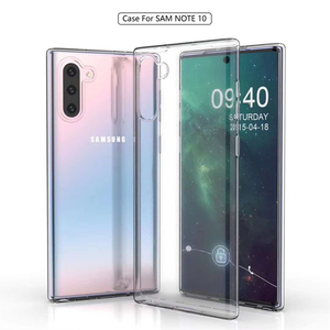 2019 <span class=keywords><strong>Ultra</strong></span> Super Delgado Cryster clara suave TPU de teléfono caso 10 <span class=keywords><strong>Plus</strong></span> cubierta para Samsung Galaxy Nota 10 caso - Product Image 1