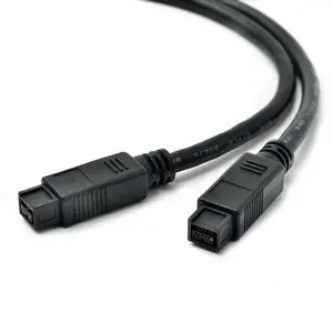 FireWire Cable 9 Pin to 9 Pin Male to Male iLink DV Cable Firewire IEEE 1394 Cord for Computer Laptop