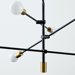 Cho ul ẩm đánh giá 6-đèn công nghiệp kim loại có thể điều chỉnh Mặt dây chuyền 60 wát LED <span class=keywords><strong>Dimmable</strong></span> E26 ổ cắm cho nhà bếp đèn Chùm & ánh sáng mặt dây chuyền - Product Image 1