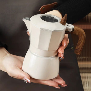 Cafetera Italiana Clásica de Aluminio Estilo Moka, Cafetera Italiana Mokapot para Estufa, Cafetera Espresso - Product Image 2