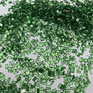 יוקרה תכשיטי קשת צבע ספיר אבן באגט צעד אמרלד לחתוך טבעי ספיר - Product Image 4