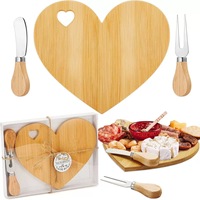 Planche à découper en bois en vrac dans un coffret cadeau, mini-planches à découper personnalisées pour charcuterie, ensemble de planches à découper en bambou pour gravure