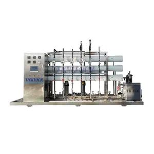 EDI sistema 3000L 3T água pura máquina água filtro máquina preço água dessalinização máquina guangzhou ticktock deionized